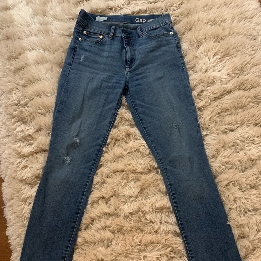 Gap slim straight 27r jeans